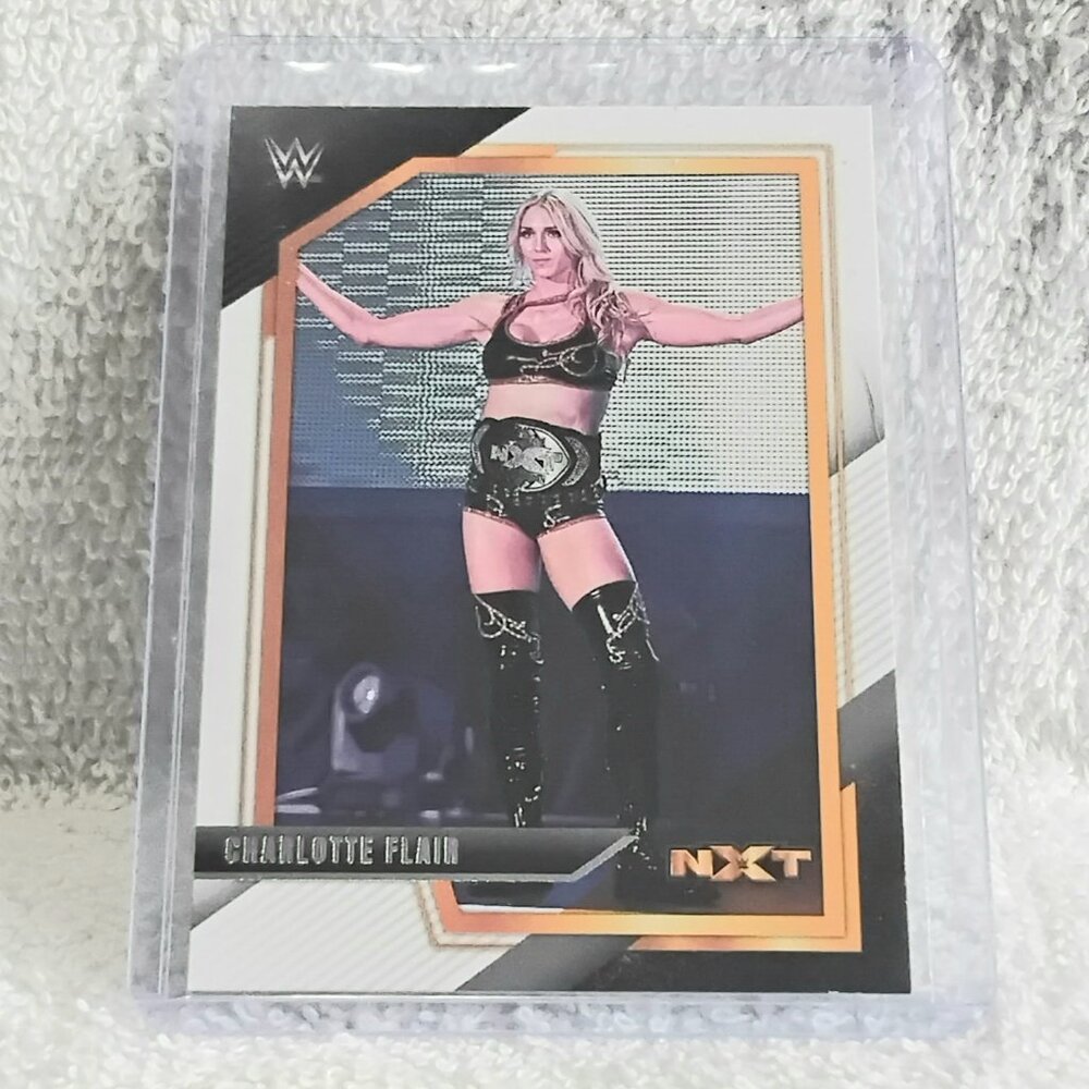 5/$20 Mint 2022 Panini Charlotte Flair NXT/WWE Card 108!!